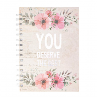 Spiral notepad With Love - You deserve the best 